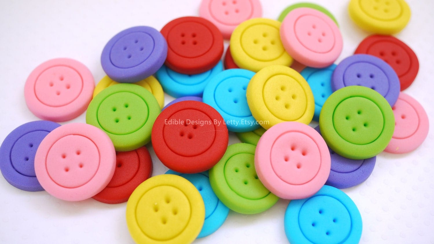 fondant buttons fondant buttons