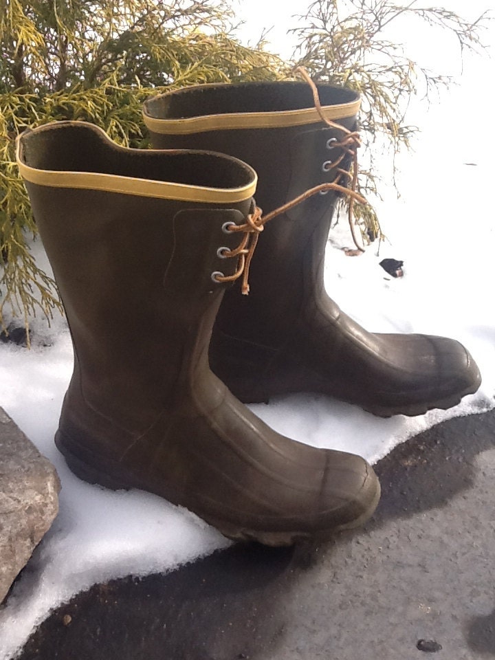 LaCrosse Outdoorsman Rubber Hunting Sport Boots