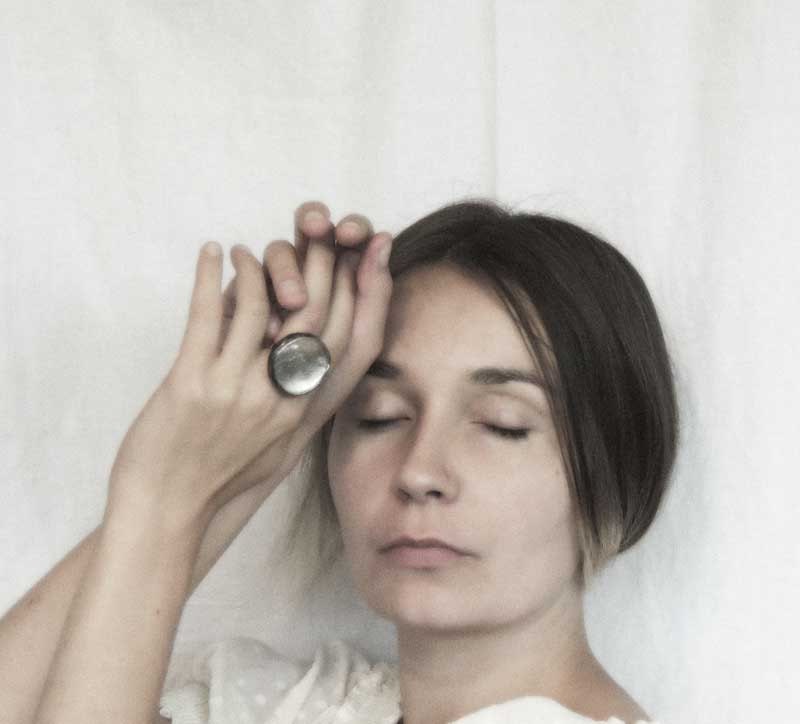 statement ring Adjustable Ring cocktail ring glass ring