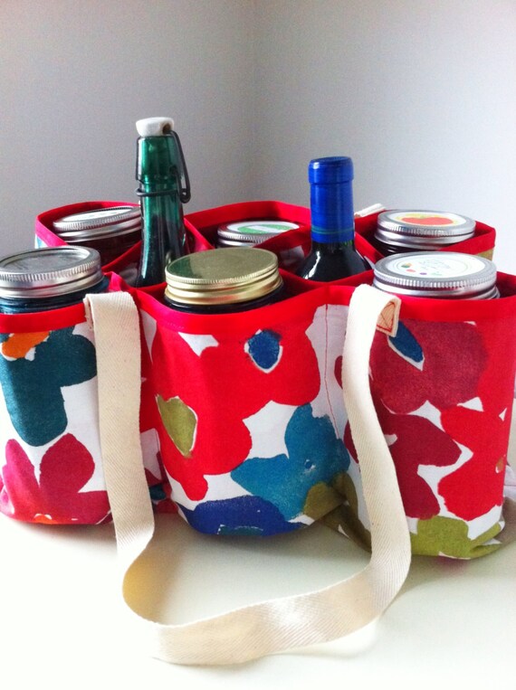 Jar Carrier Canning Jar Carrier Ball Jar Tote Bag Eight