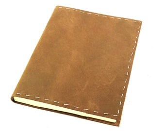 Refillable Leather Sketchbook - Rustic Leather Journal - Rustic Leather Notebook - Leather Writing Journal - Travel Journal - Leather Diary