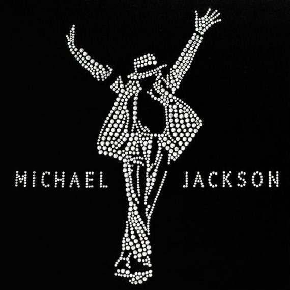 Michael Jackson This Is It Rhinestone TShirt by InspiredDesigns2