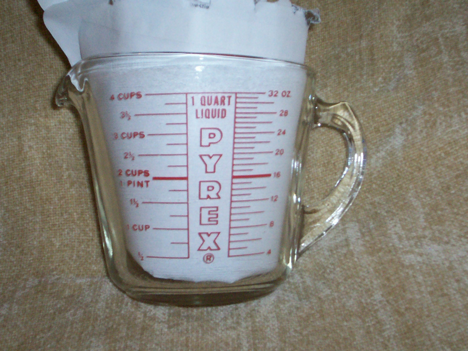 giant pyrex measuring cup