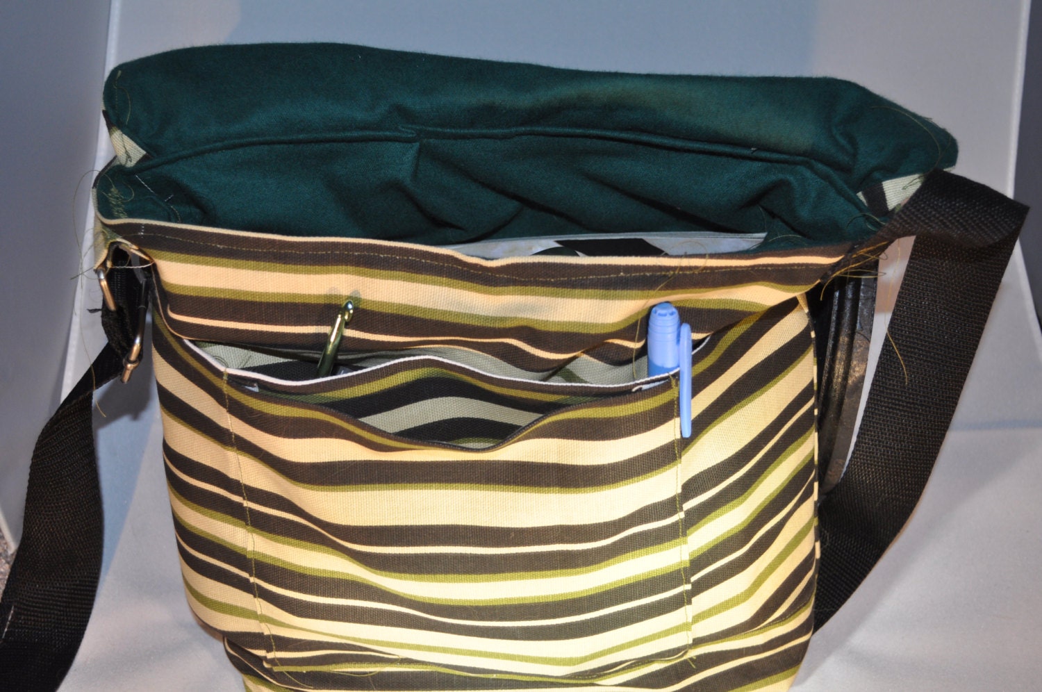 2 Pocket Messenger Bag