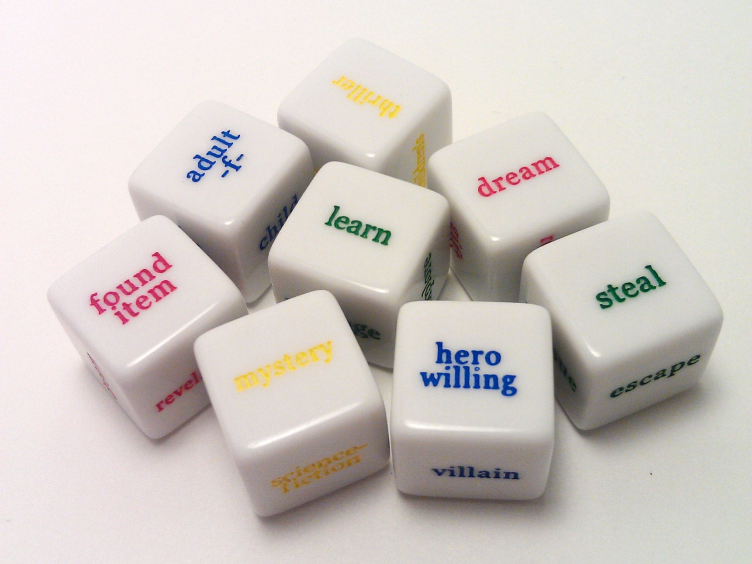 Inspiration Dice Mega Set Unique gift for writers artists