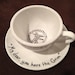 Harry Potter Grim tea cup and saucer