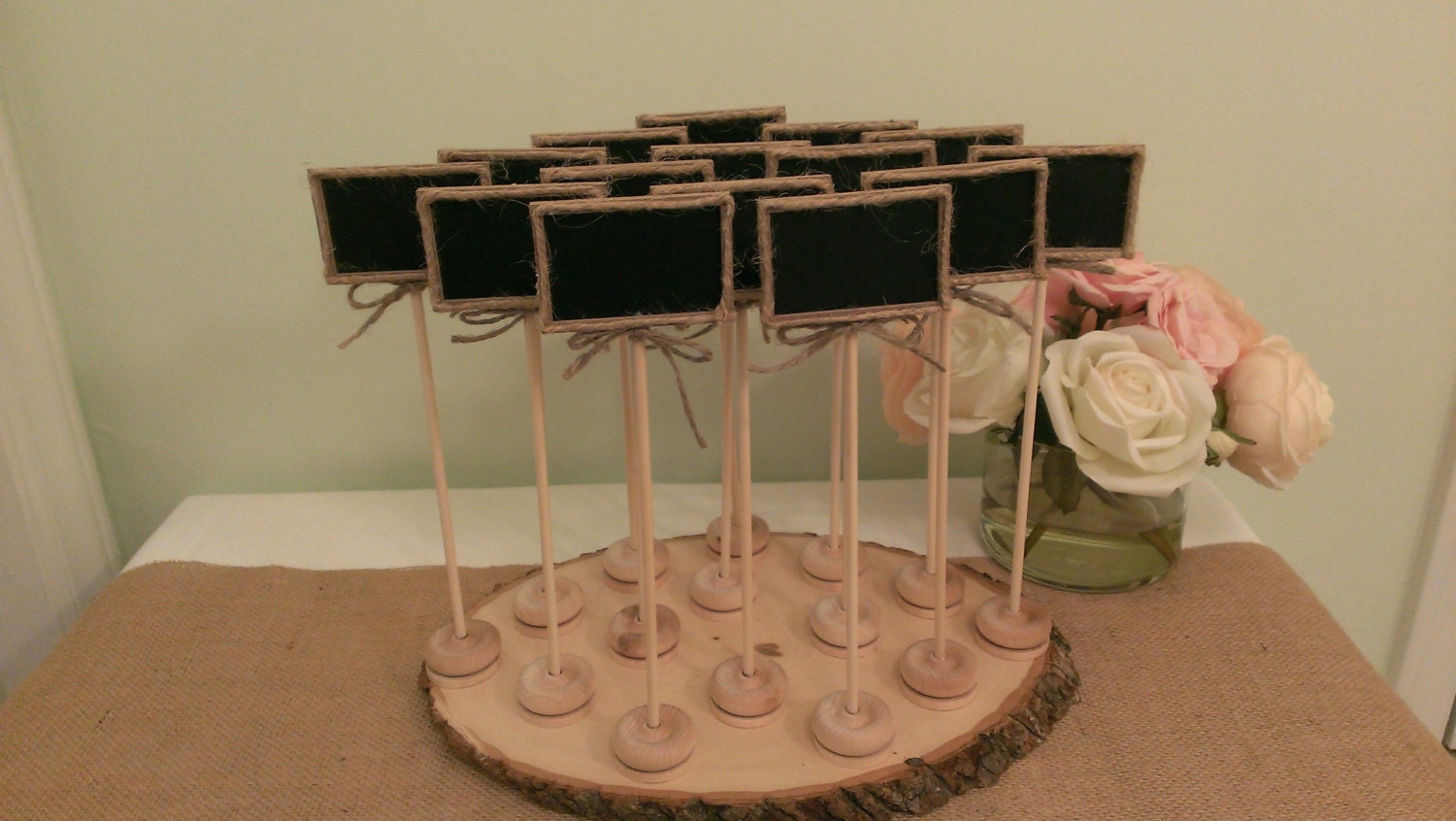 framed chalkboard sign rustic wedding by RedHeartCreations on Etsy