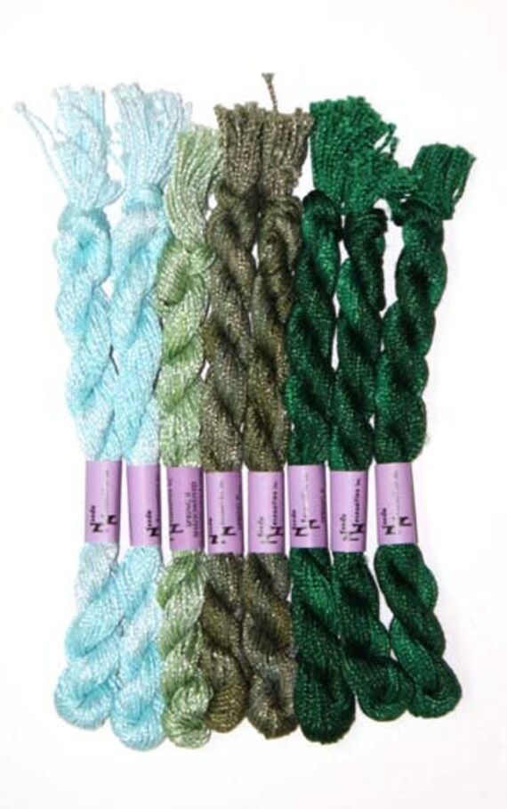 Spring II Yarn Threads Overdyed Threads Needle Necessities