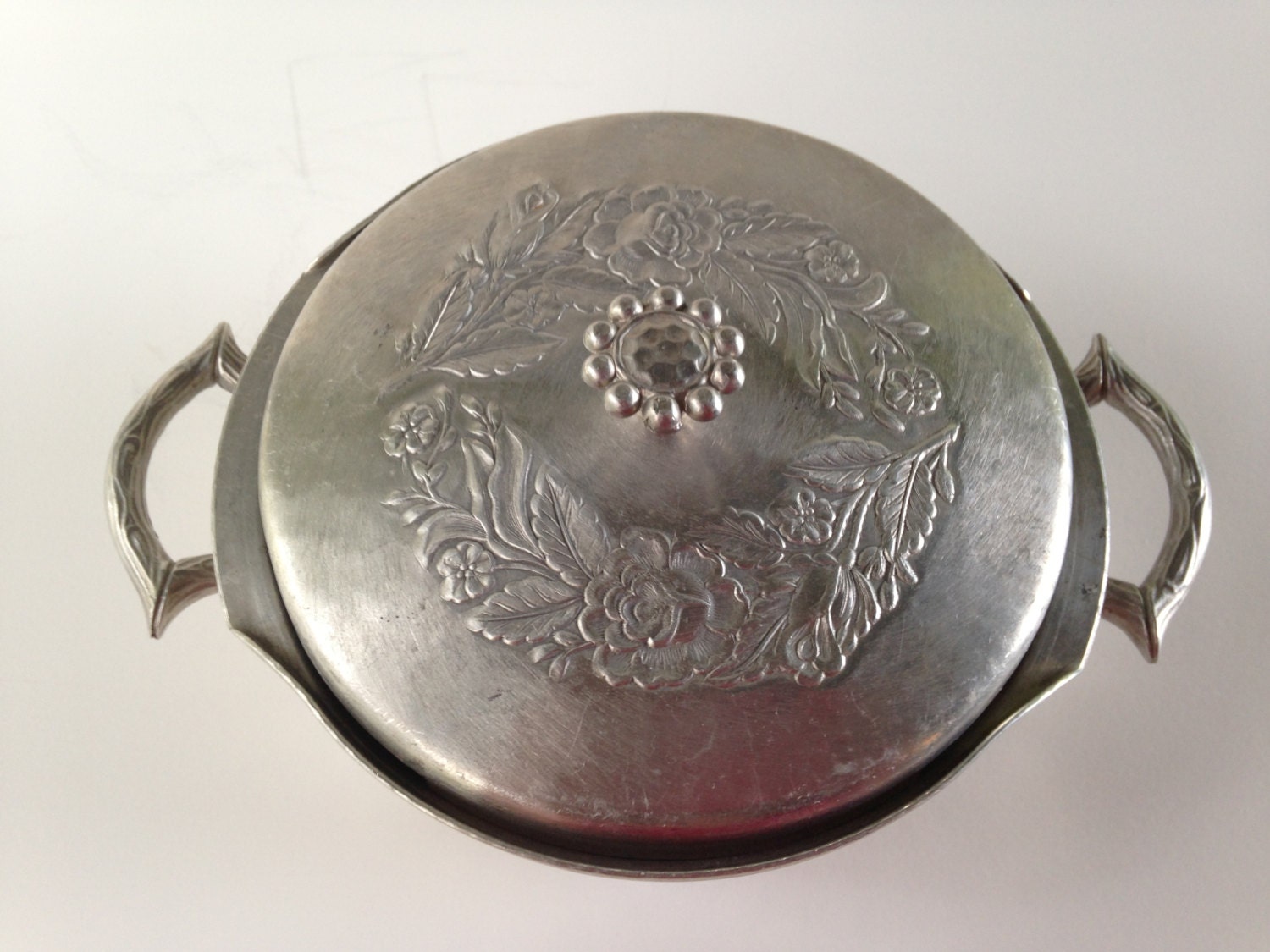 Hammered Aluminum Casserole Covered Casserole Dish