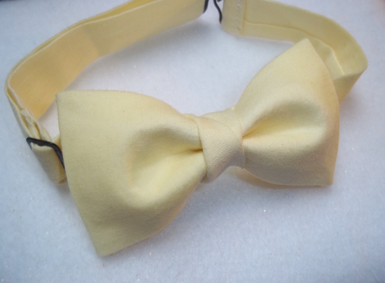 Pale Yellow Bow TieBow TieBow Tie for by DragonflyBowTies