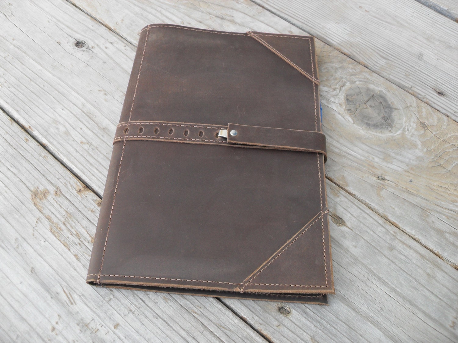 Leather Steno Padfolio Case