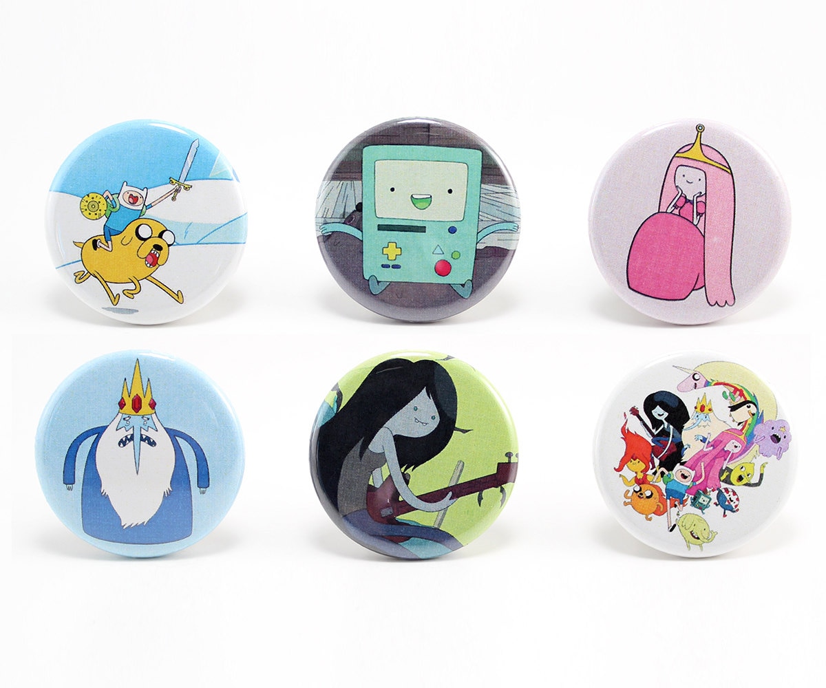 adventure time hat pins