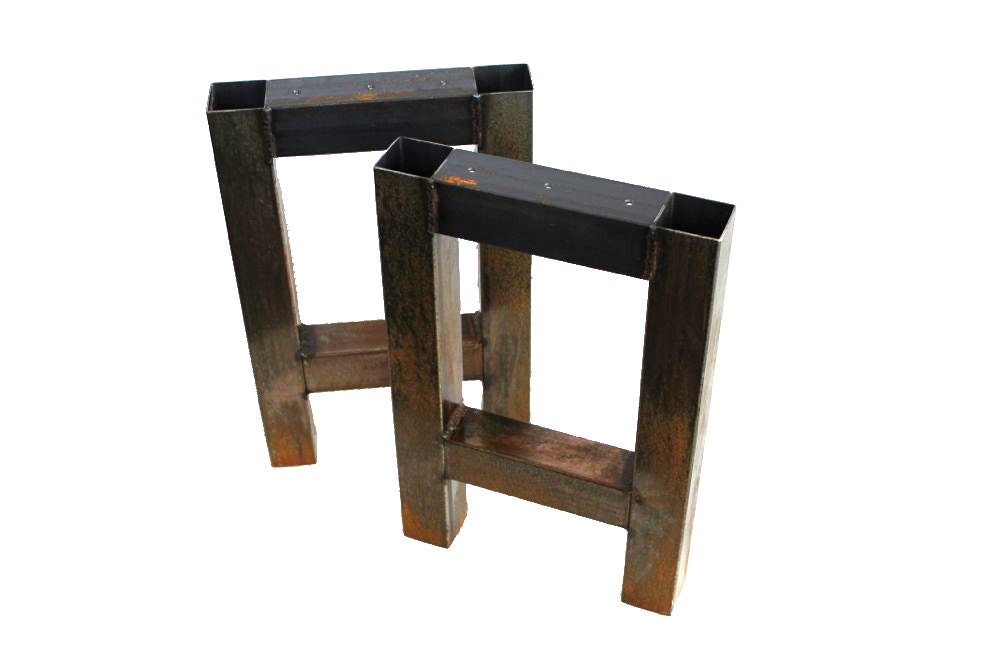 PATINA Metal Bench Seat Legs SET DIY Build by TerritoryDesigns