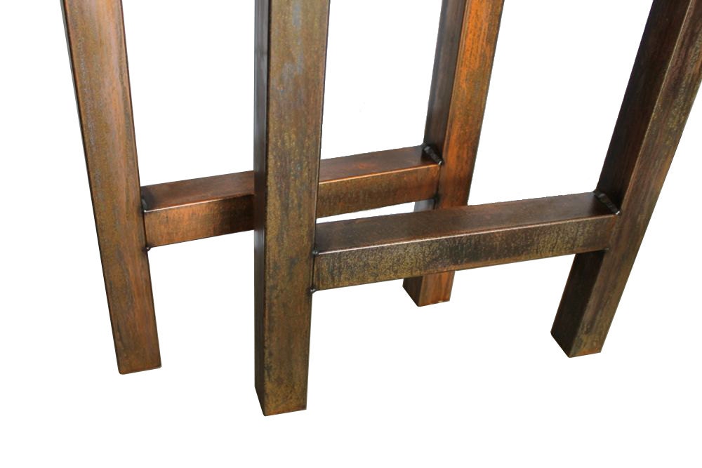 SALE Patina Metal Table Legs SET 13.5 DIY Build your