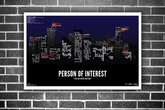 Person Of Interest You Are Being Watched By Blueboxesetc On Etsy Person Of Interest You Are Being Watched By Blueboxesetc On Etsy