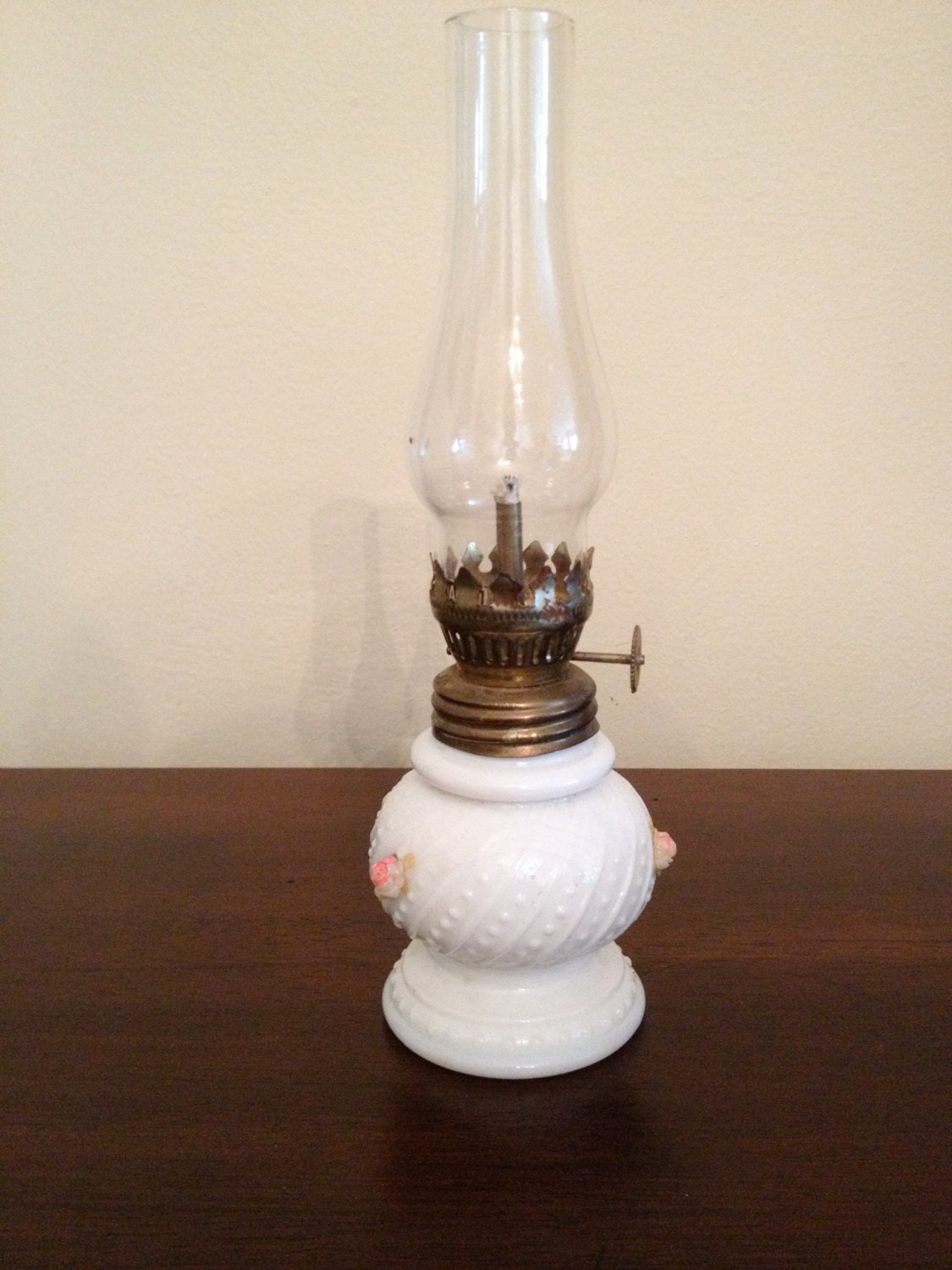 oil lamp Kitchen glass & Dining  white milk