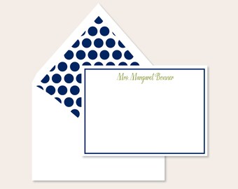 Personalized Stationery - Classic Name