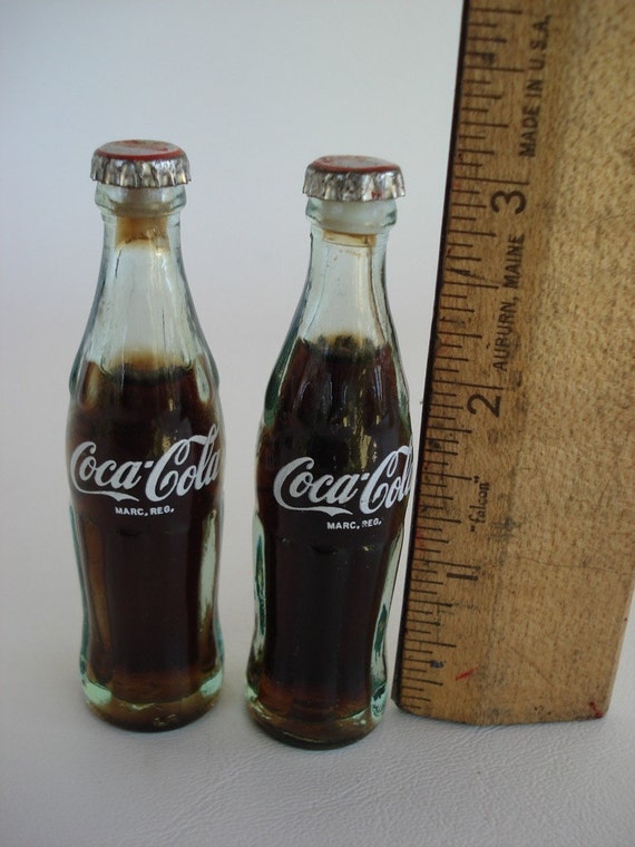 Miniature Coca Cola Bottles Collectibles