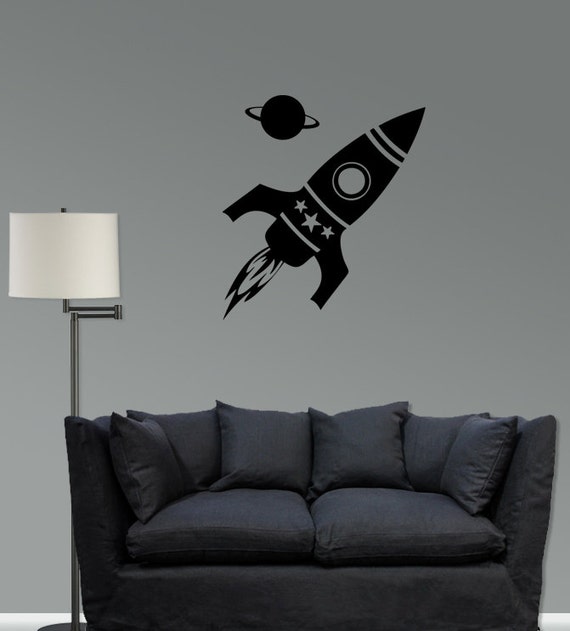 Rocket Vinyl wall decal