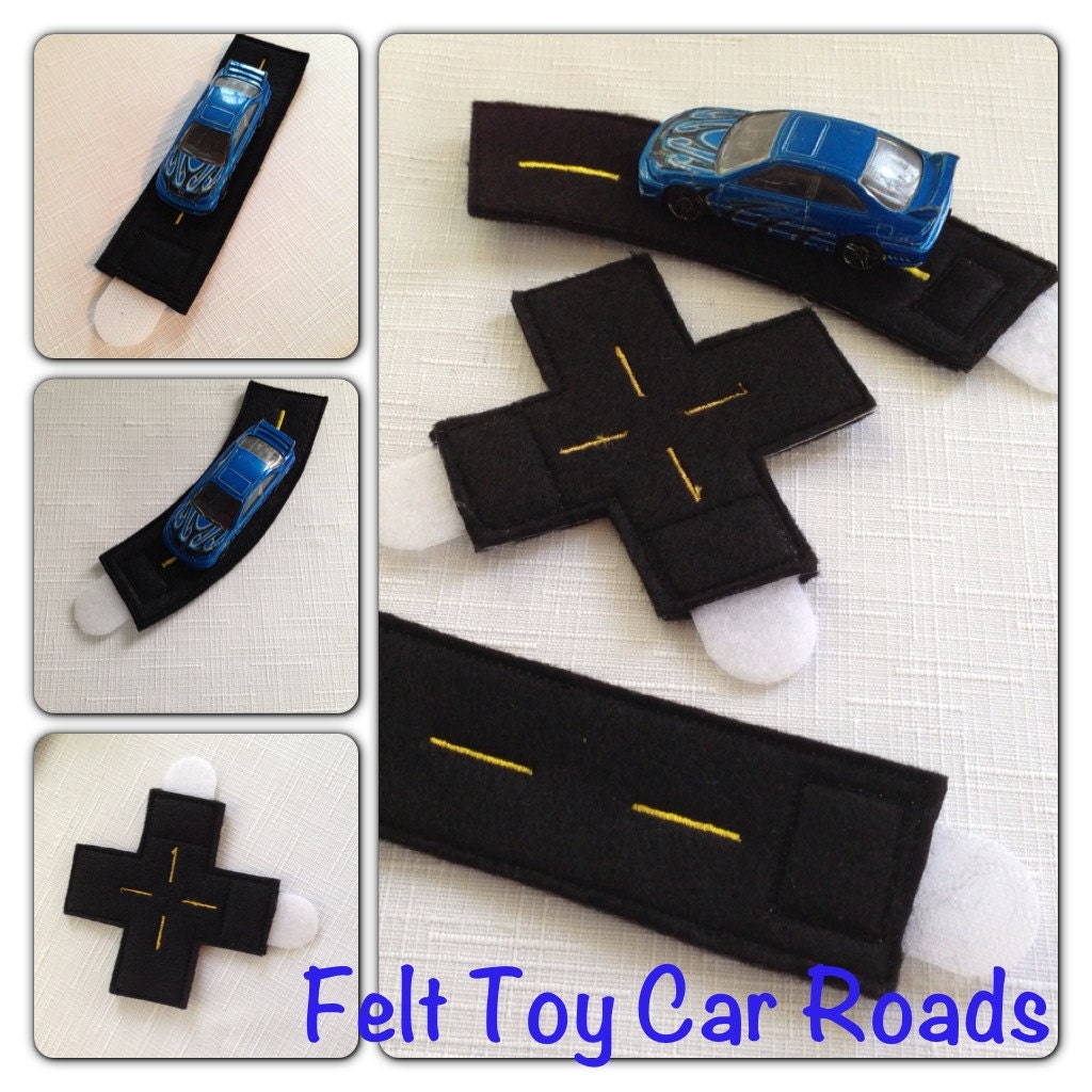 felt car track