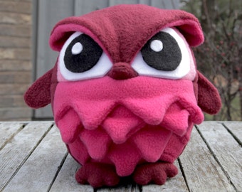 valentine owl plush