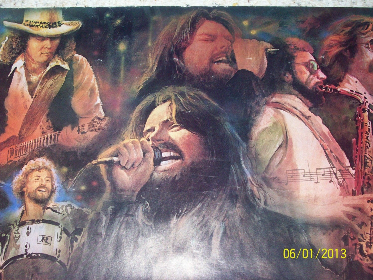 1980 Bob Seger And The Silver Bullet Band Poster.