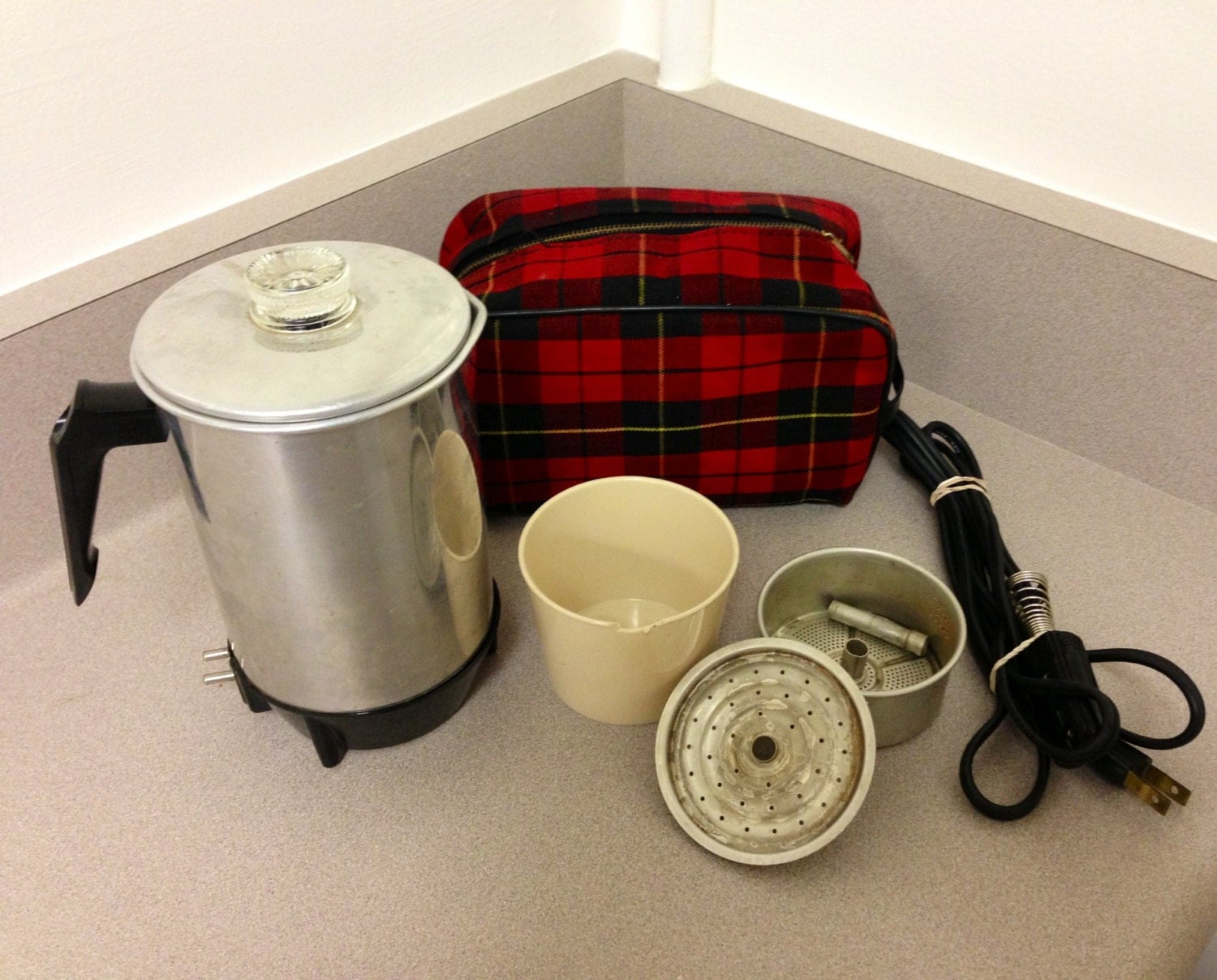 Vintage Keefe Traveling Coffee Maker