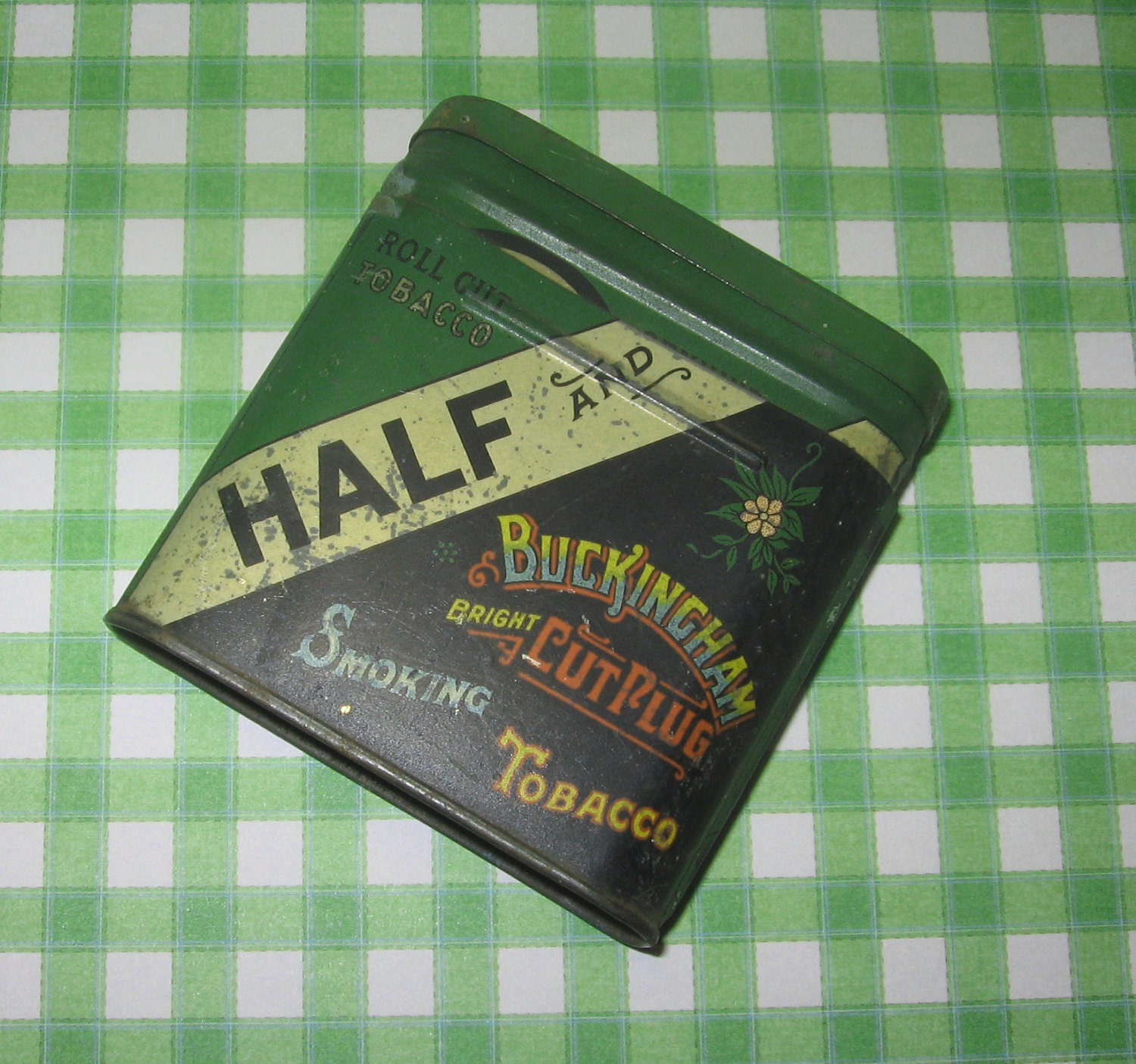 Vintage Half and Half Tobacco Tin