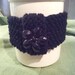 Posh Pooch from Handmadelittecreations Knitted Medium Size Dog Collar Cover Necklace With FREE UK POSTAGE