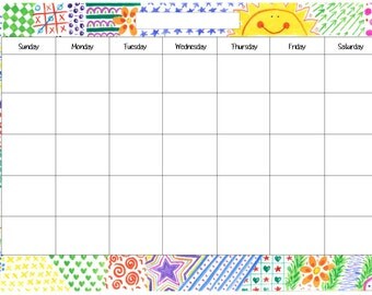 Items similar to Custom Rewritable Laminated Desk Calendar/Blotter on Etsy