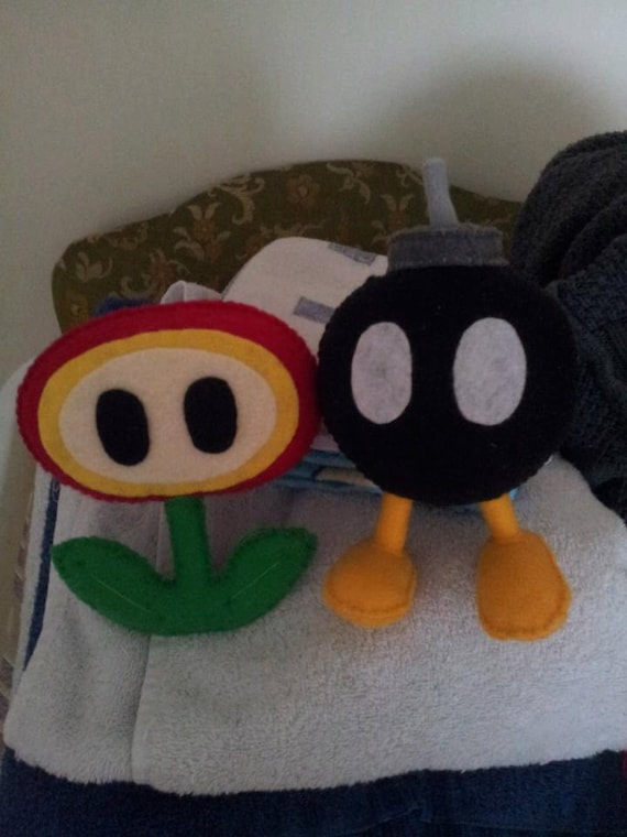 mario power up plushies