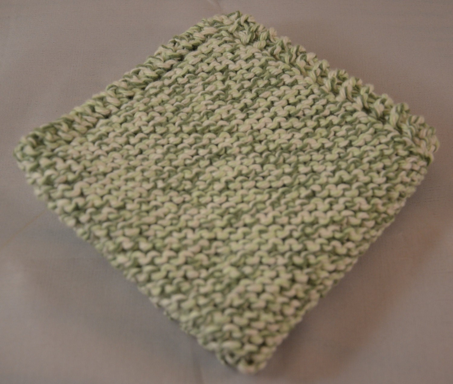 Hand Knit Dishcloth Grandma's Dishcloth by ScandinavianCottage