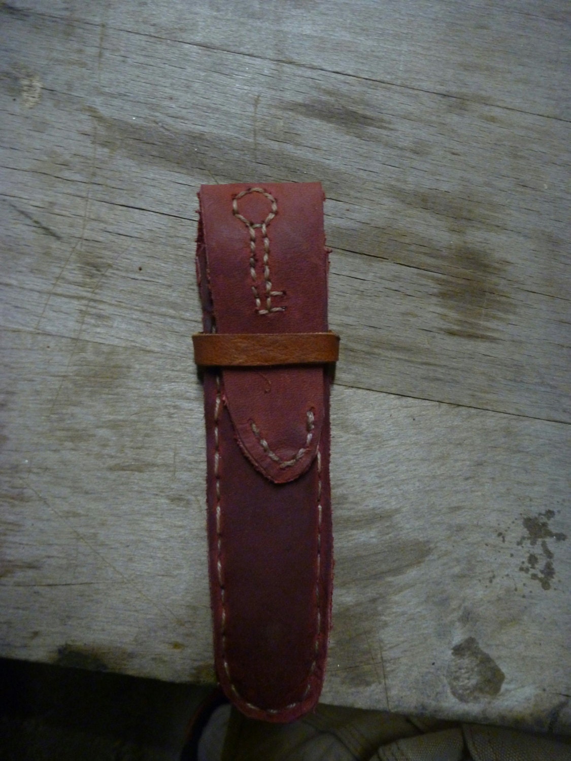 locksmith car keyshape lockpick kit with leather case