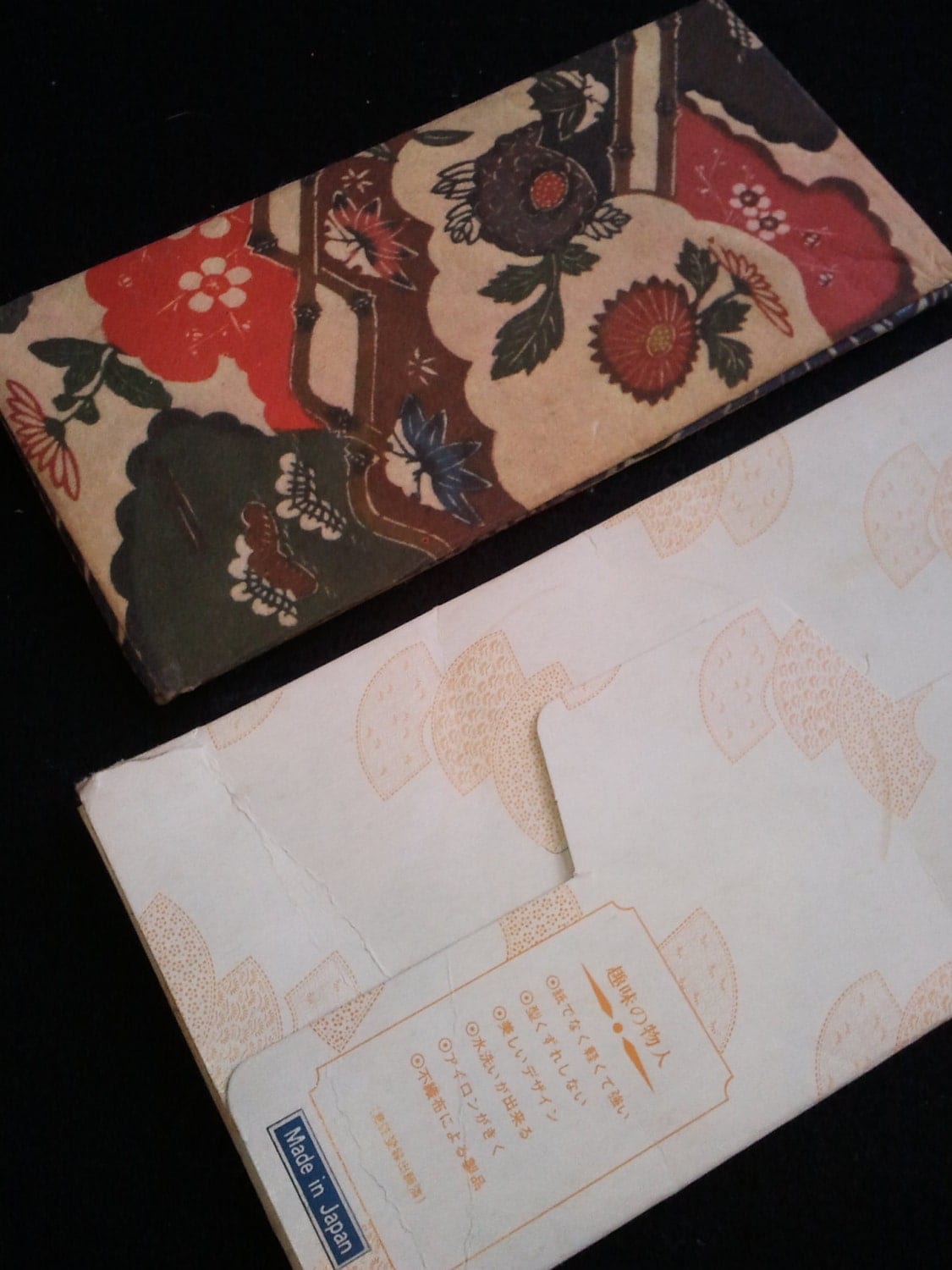 Japanese Rice Paper Wallet Vintage Brand New