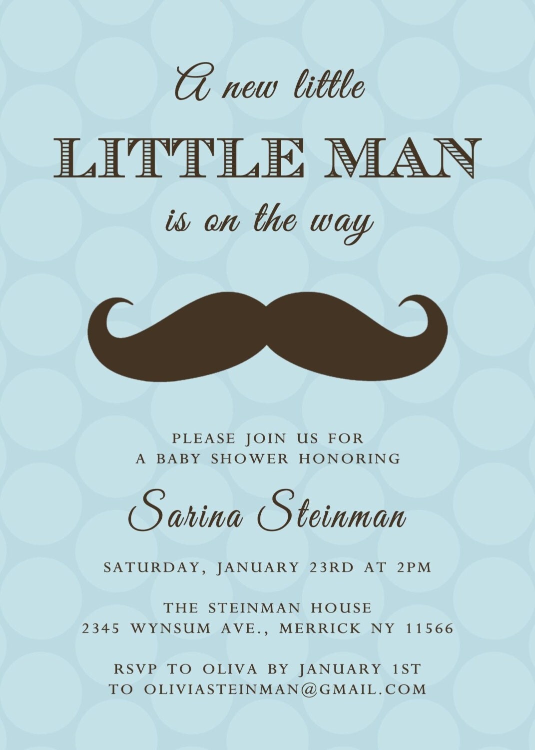 Baby Shower Invitation