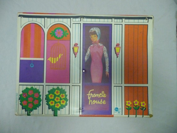 barbie and francie case 1965