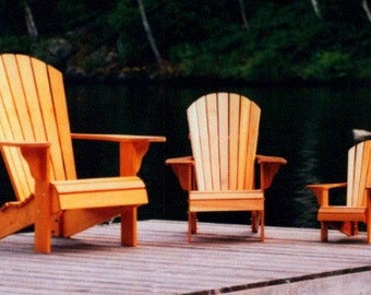 Grandpa Adirondack Chair Plans