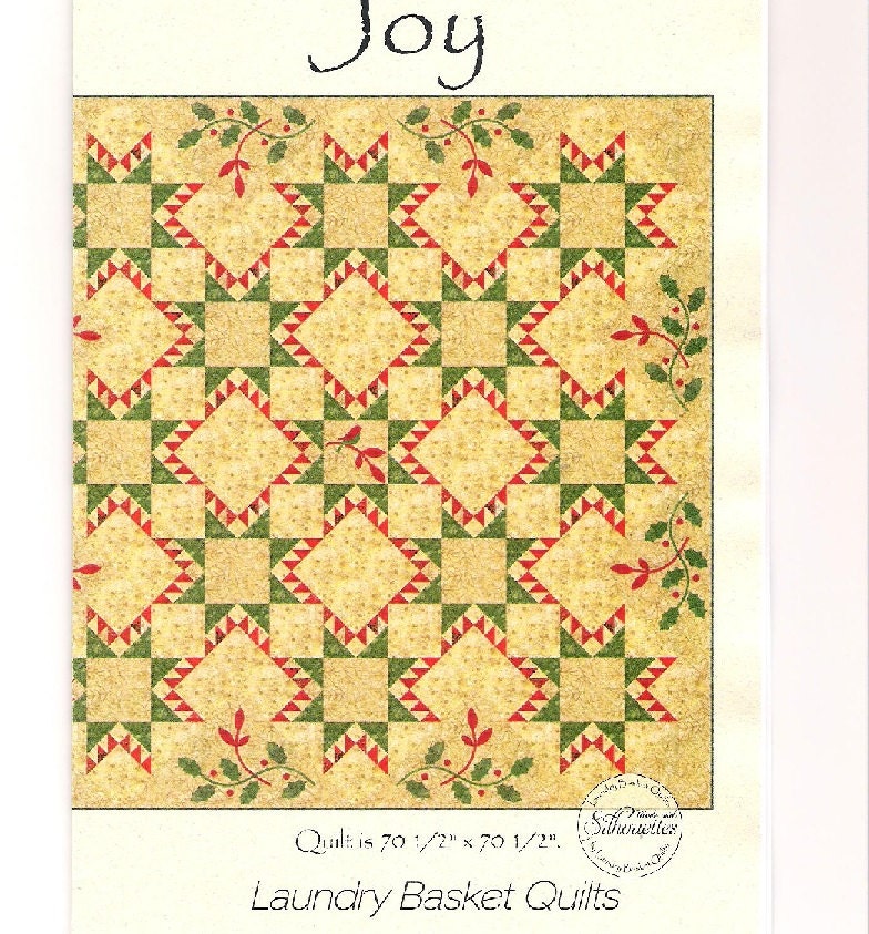 Joy by Laundry Basket Quilts quilt pattern