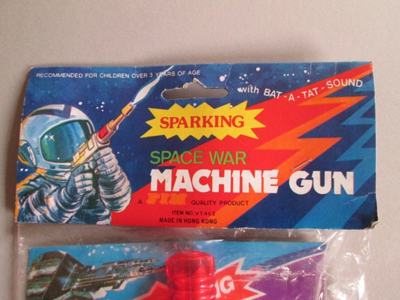 1970s Space Ray Gun Toy by jetsDesiderium on Etsy