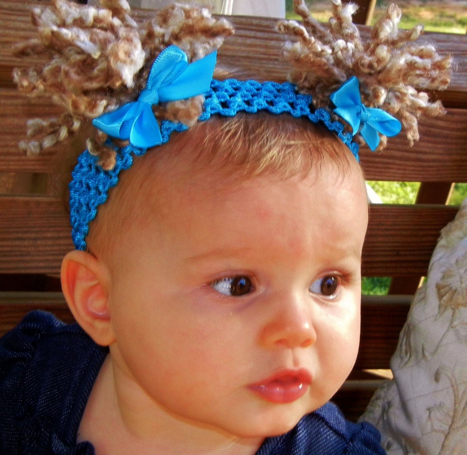 616 New baby headband with pigtails 424 Chandeliers & Pendant Lights 