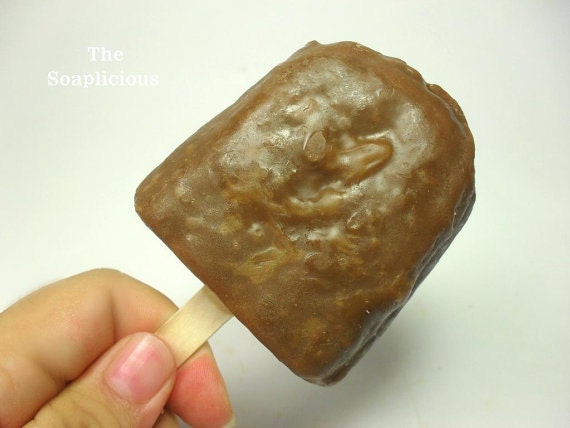 FOODIE Soaps- Vanilla Chocolate Soapsicle