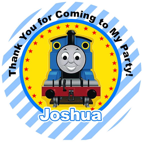 Thomas the Train Personalized Stickers Train Birthday