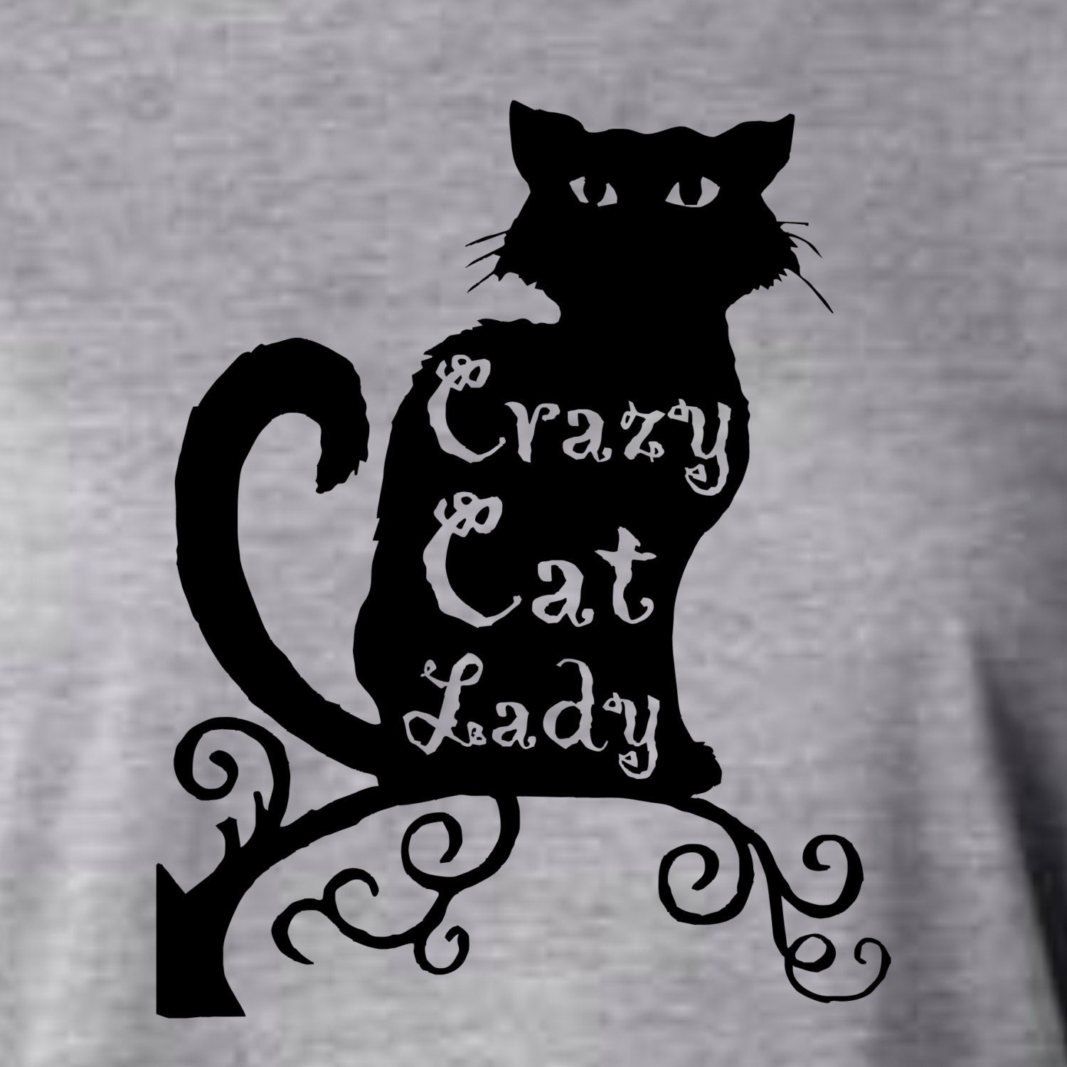 Crazy Cat Lady shirt by teeshirtexpressions on Etsy