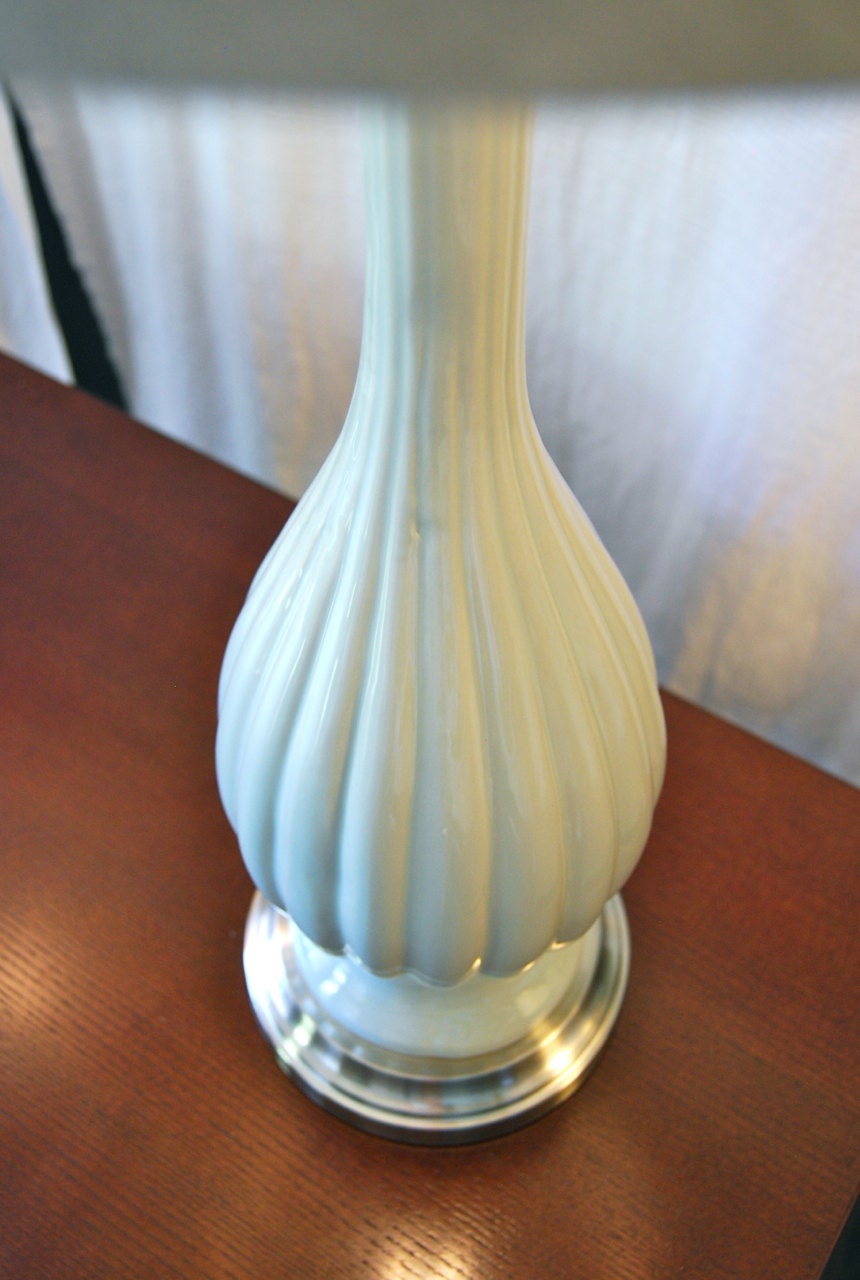 Set of 2 Buffet Lamps CORDLESS Pair of Pale Smoke Gray