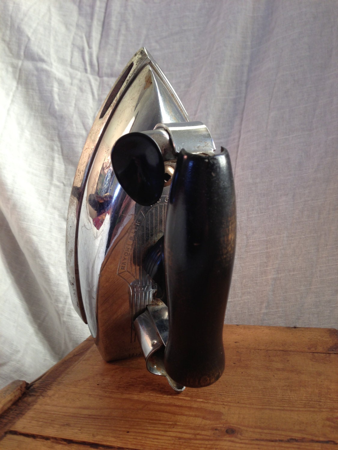 1930's Antique GE Electric Iron by ElmoresEmporium on Etsy