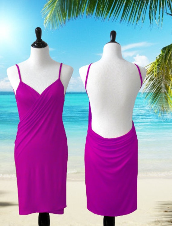 Items similar to Purple Swimsuit Cover Up, Beach Wrap, Wrap, Coverup