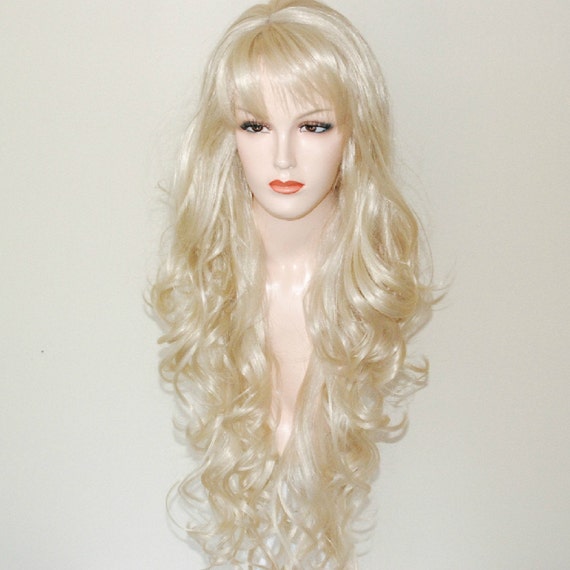Pale Blonde Wig 8