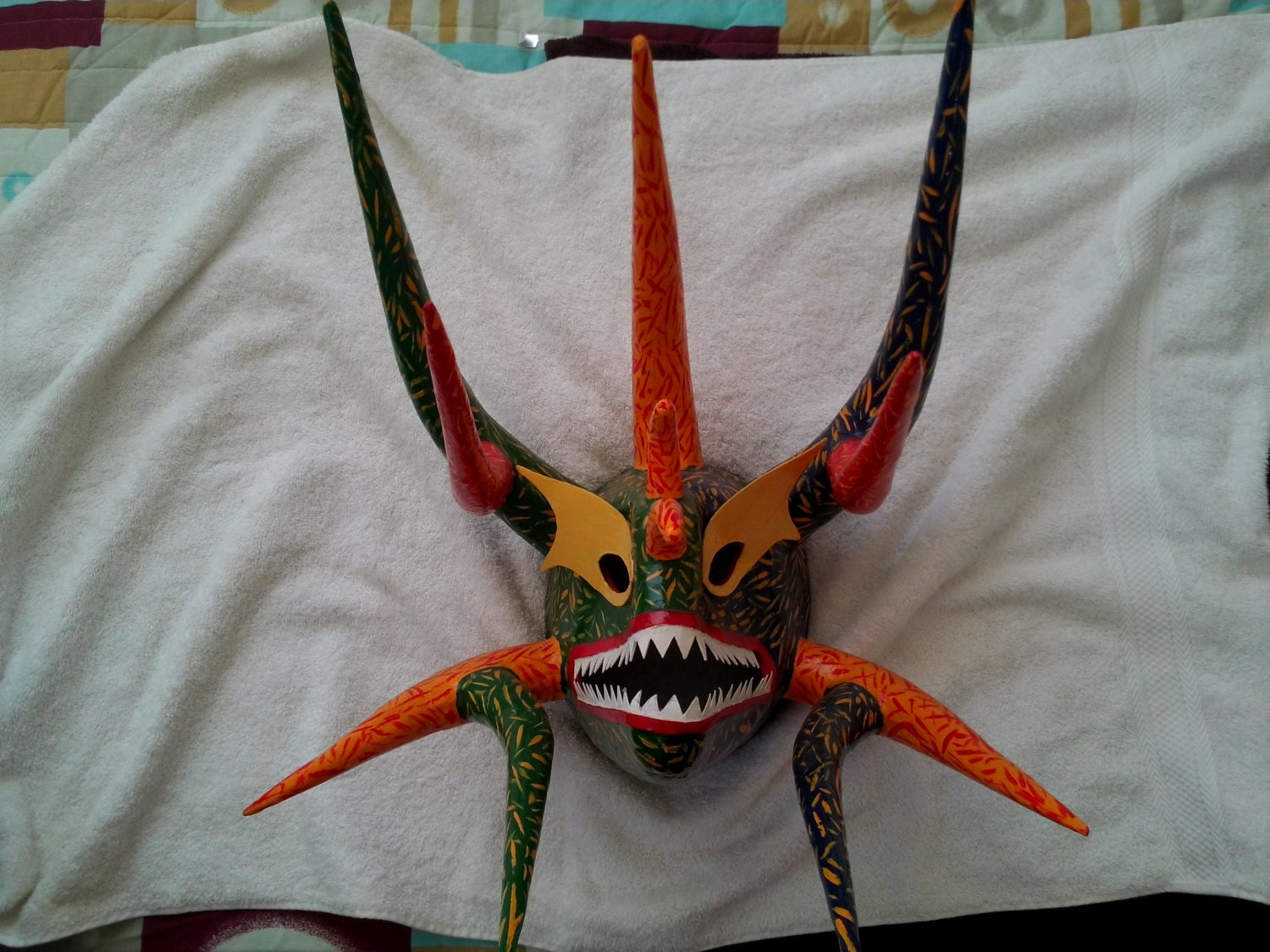 Vejigante Mask Puerto Rico Carnival Big Sized by PuertoRicoCraft