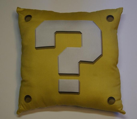 mario star pillow