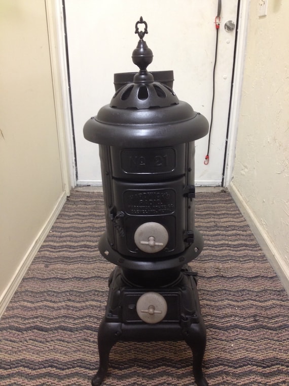 Antique Cast Iron Heating Stove